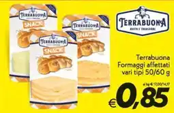 Iper Super Conveniente Terrabuona Formaggi affettati offerta