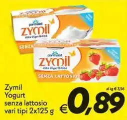 Iper Super Conveniente Zymil Yogurt senza lattosio offerta