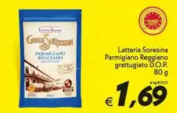 Iper Super Conveniente Latteria Soresina Parmigiano Reggiano grattugiato D.O.P. offerta