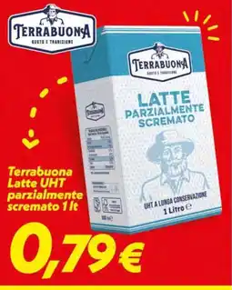 Iper Super Conveniente Terrabuona Latte UHT parzialmente scremato offerta