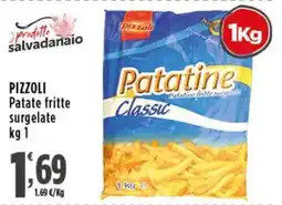 Rossotono Carrefour Pizzoli Patatine Classic offerta