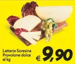 Iper Super Conveniente Latteria Soresina Provolone dolce offerta
