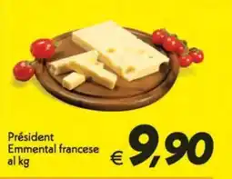 Iper Super Conveniente Président Emmenthal francese offerta