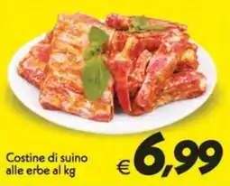 Iper Super Conveniente Costine di suino alle erbe offerta