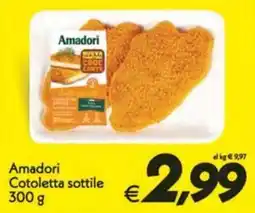 Iper Super Conveniente Amadori Cotoletta sottile offerta
