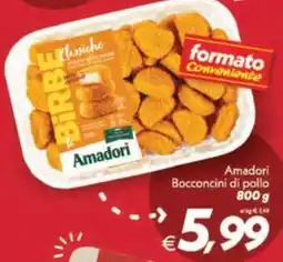 Iper Super Conveniente Amadori Bocconcini di pollo offerta