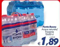 Iper Super Conveniente Fonte Buona Acqua frizzante offerta