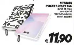 Iper Super Conveniente Mitama Pocket Diary FSC offerta