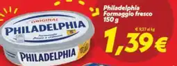 Iper Super Conveniente Philadelphia Formaggio fresco offerta