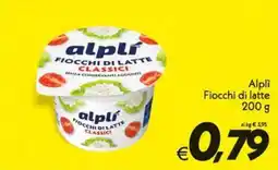 Iper Super Conveniente Alplì Fiocchi di latte Classici offerta