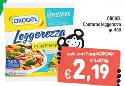 Rossotono Carrefour Orogel Leggerezza Contorno offerta