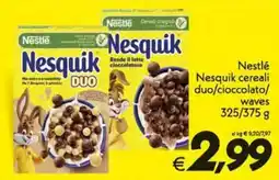 Iper Super Conveniente Nestlé Nesquik cereali duo/cioccolato/waves offerta