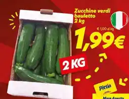 Iper Super Conveniente Zucchine verdi bauletto offerta