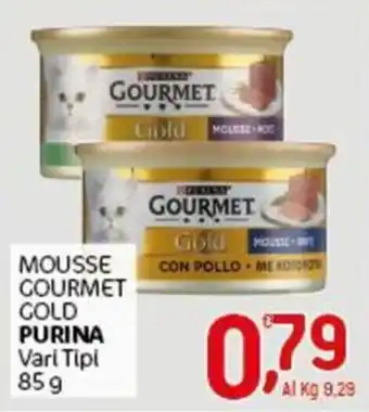 Mousse Gourmet Gold Purina