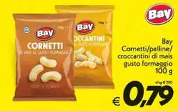 Iper Super Conveniente Bay Cornetti di mais al gusto formaggio offerta