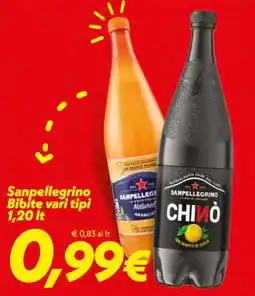 Iper Super Conveniente Sanpellegrino Bibite vari tipi offerta