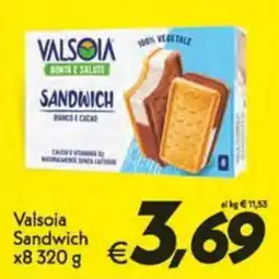 Iper Super Conveniente Valsoia Sandwich offerta