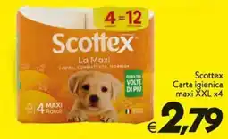 Iper Super Conveniente Scottex carta igienica maxi XXL offerta