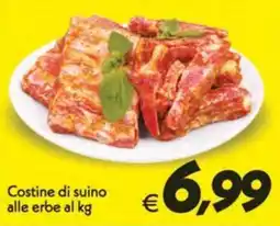 Iper Super Conveniente Costine di suino alle erbe offerta