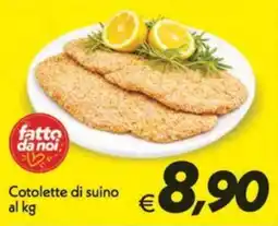 Iper Super Conveniente Cotolette di suino offerta