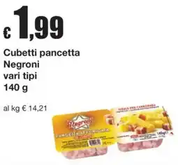 Sì con te Superstore Cubetti pancetta Negroni offerta