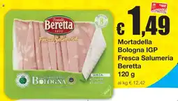 Sì con te Superstore Mortadella Bologna IGP Fresca Salumeria Beretta offerta