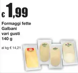 Sì con te Superstore Formaggi fette Galbani offerta