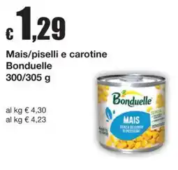 Sì con te Superstore Mais/piselli e carotine Bonduelle offerta