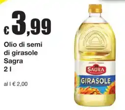 Sì con te Superstore Olio di semi di girasole Sagra offerta