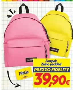 Iper Super Conveniente Eastpak Zaino padded offerta