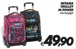 Iper Super Conveniente Mitama trolley m-power mix boy/girl offerta