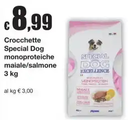 Sì con te Superstore Crocchette Special Dog monoproteiche maiale/salmone offerta