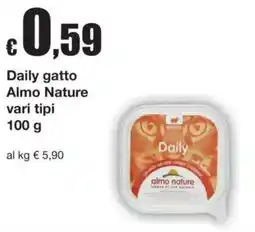 Sì con te Superstore Daily gatto Almo Nature offerta