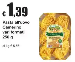 Sì con te Superstore Pasta all'uovo Camerino offerta