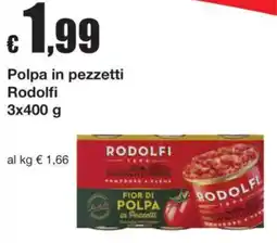 Sì con te Superstore Polpa in pezzetti Rodolfi offerta