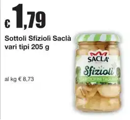 Sì con te Superstore Sfizioli Saclà offerta