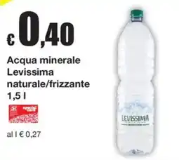 Sì con te Superstore Acqua minerale Levissima naturale/frizzante offerta