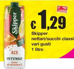 Sì con te Superstore Skipper nettari/succhi classici offerta