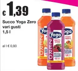 Sì con te Superstore Succo Yoga Zero offerta