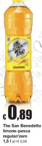 Sì con te Superstore The San Benedetto limone offerta