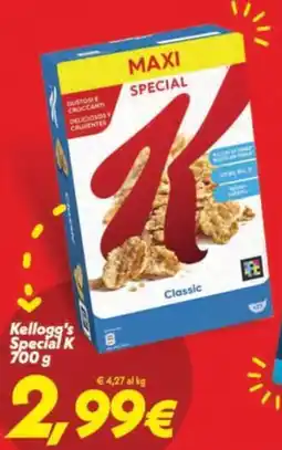 Iper Super Conveniente Kellogg's Special K Classic offerta
