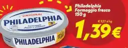 Iper Super Conveniente Philadelphia Formaggio fresco offerta