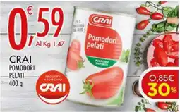 Crai Crai pomodori pelati offerta