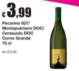 Sì con te Superstore Pecorino IGT/ Montepulciano DOC/ Cerasuolo DOC Corno Grande offerta