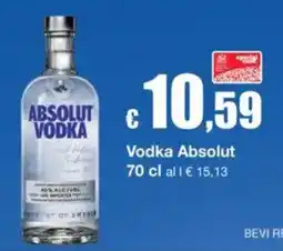 Sì con te Superstore Vodka Absolut offerta