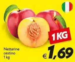 Iper Super Conveniente Nettarine cestino offerta