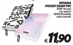 Iper Super Conveniente Mitama pocket diary fsc offerta