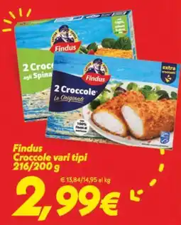 Iper Super Conveniente Findus Crocchette offerta