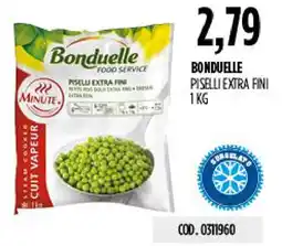 Carico Cash & Carry Bonduelle piselli extra fini offerta