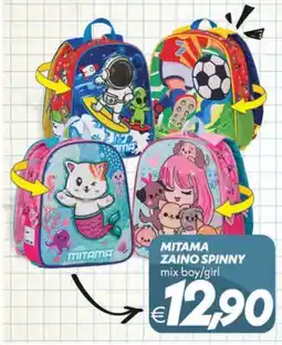 Iper Super Conveniente Mitama zaino spinny offerta